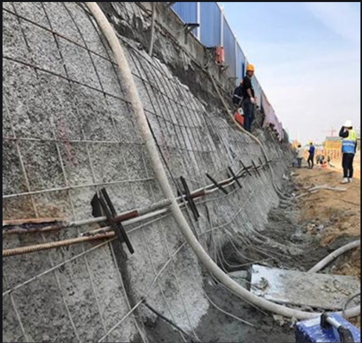 welded wire mesh slope stability